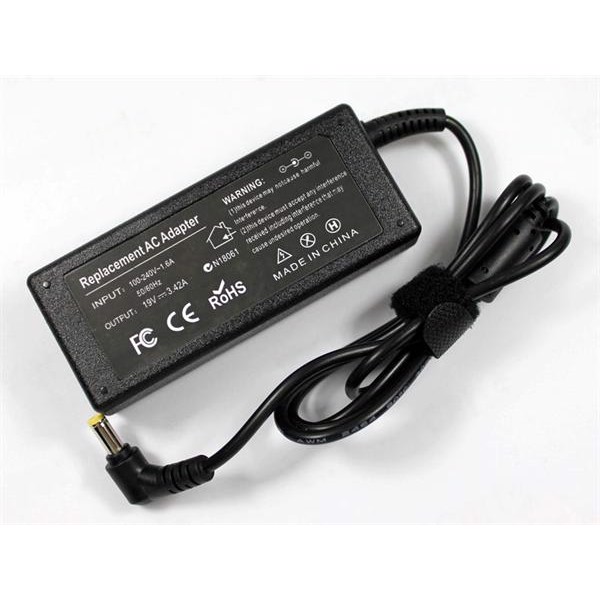 inhoud formaat Ijsbeer Oplader til Packard Bell 65W 19V 3.42A (5.5x1.7)