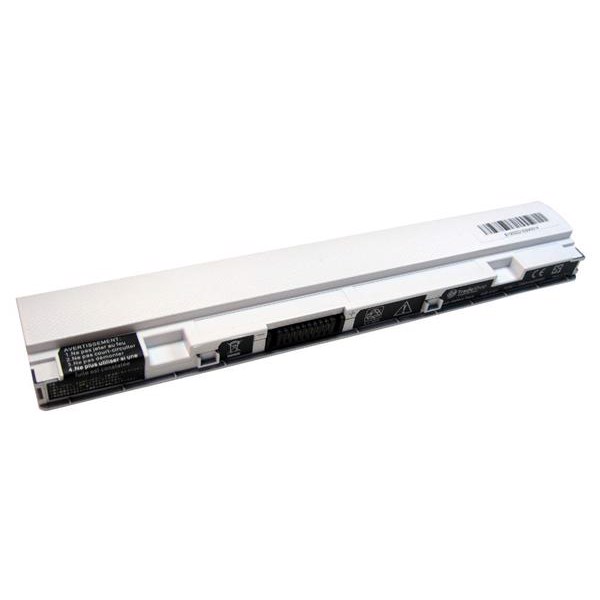 Batteri til Asus Eee PC X101 X101C X101CH X101H - 2200mAh - Hvid