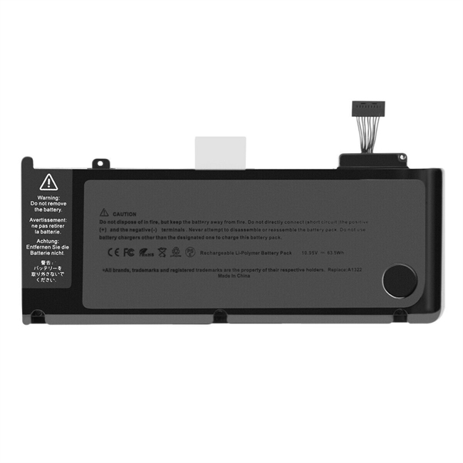 Batteri til MacBook Pro 13" Unibody A1278 A1322 - 5800mAh