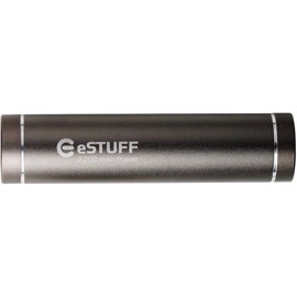 eSTUFF Powerbank til iPhone iPad Smartphone 2200mAh - Space Gray