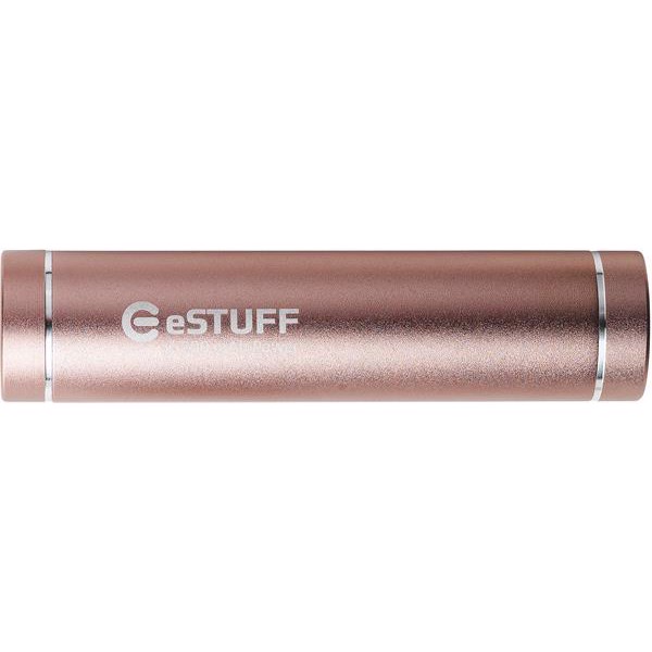 eSTUFF Powerbank til iPhone iPad Smartphone 2200mAh - Rose Gold