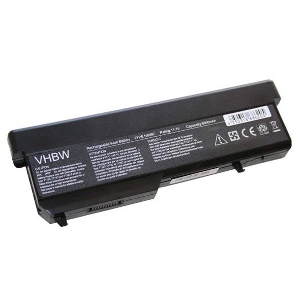 Batteri til Dell Vostro 1310 1320 1510 1520 - N956C - 6600mAh