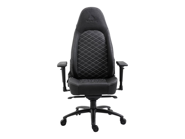 Nordic Executive Black Gamer Stol