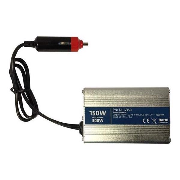 Trend Bil omformer inverter 12V til 230V 150W