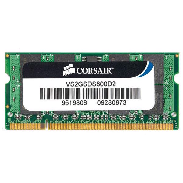 Corsair - SO DIMM - DDR2 - 2 GB - 1 x 2 GB - 800 MHz / PC2-6400