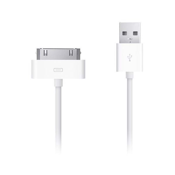 30-pin USB kabel til iPhone iPad iPod - 1,75 meter